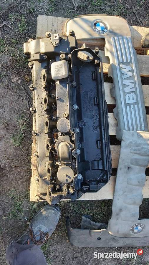 Osłona pokrywa silnika m57 30d BMW Chromiec