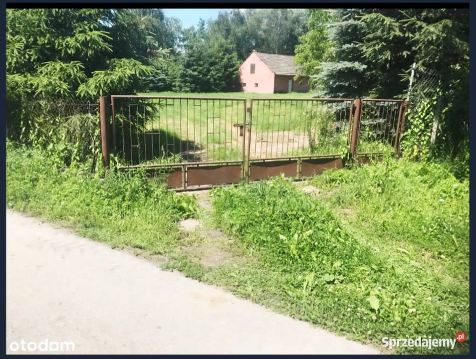 DOM MUROWANY DUŻY OGRÓD 50A JADOWNIKI MOKRE GM garaż małopolskie