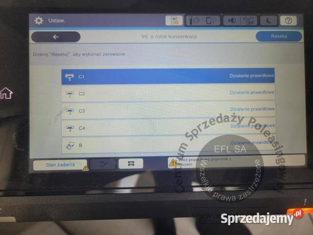 Urządzenie wielofunkcyjne EPSON WFC20750 2024r dolnośląskie Magnice