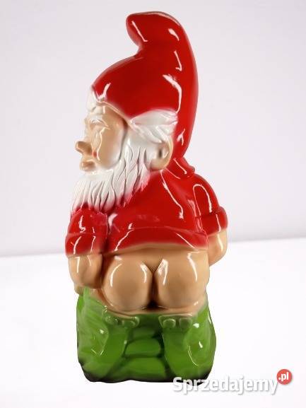 Figura Dekoracja Krasnal odkryty Tyłek Pozostałe Łochowice