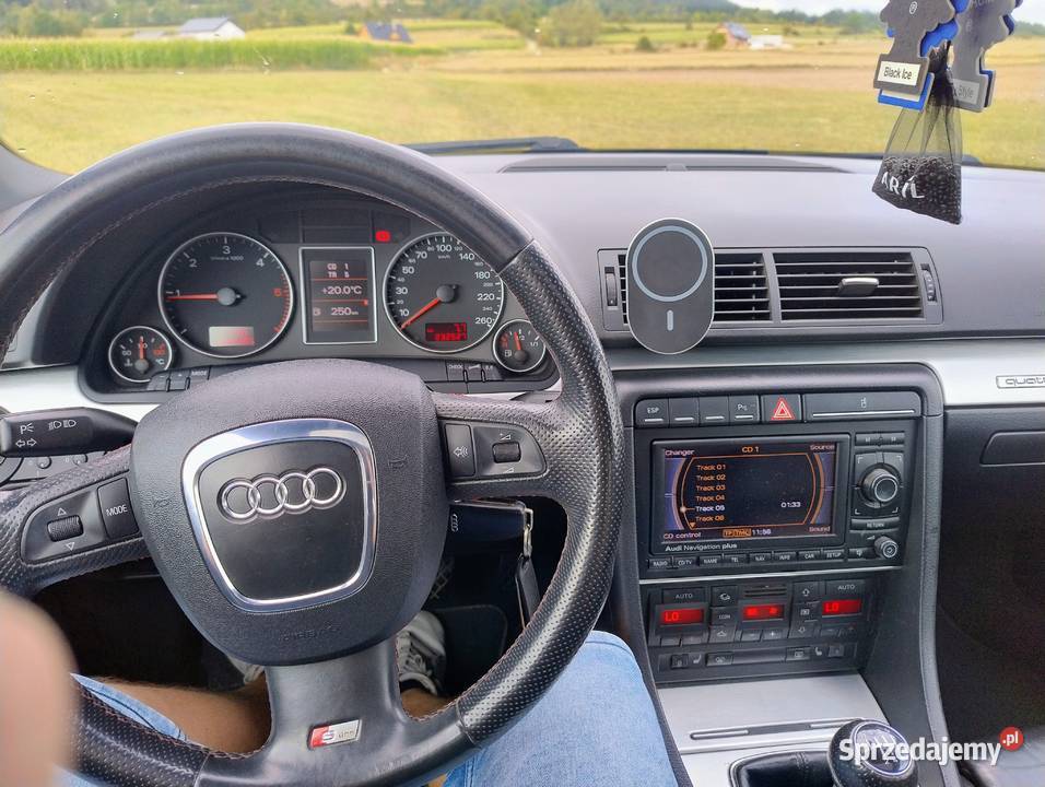 AUDI A4 B7 QUATTRO 20 TDI 170 Bogate wyposażenie Rok produkcji 2007 Bystrzyca Kłodzka