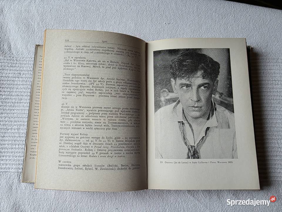 Żywot Osterwy Józef Szczublewski Pozostałe Kraków