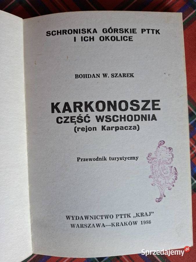Karkonosze cz wsch Rejon Karpacz Bohdan WSzarek małopolskie Kraków