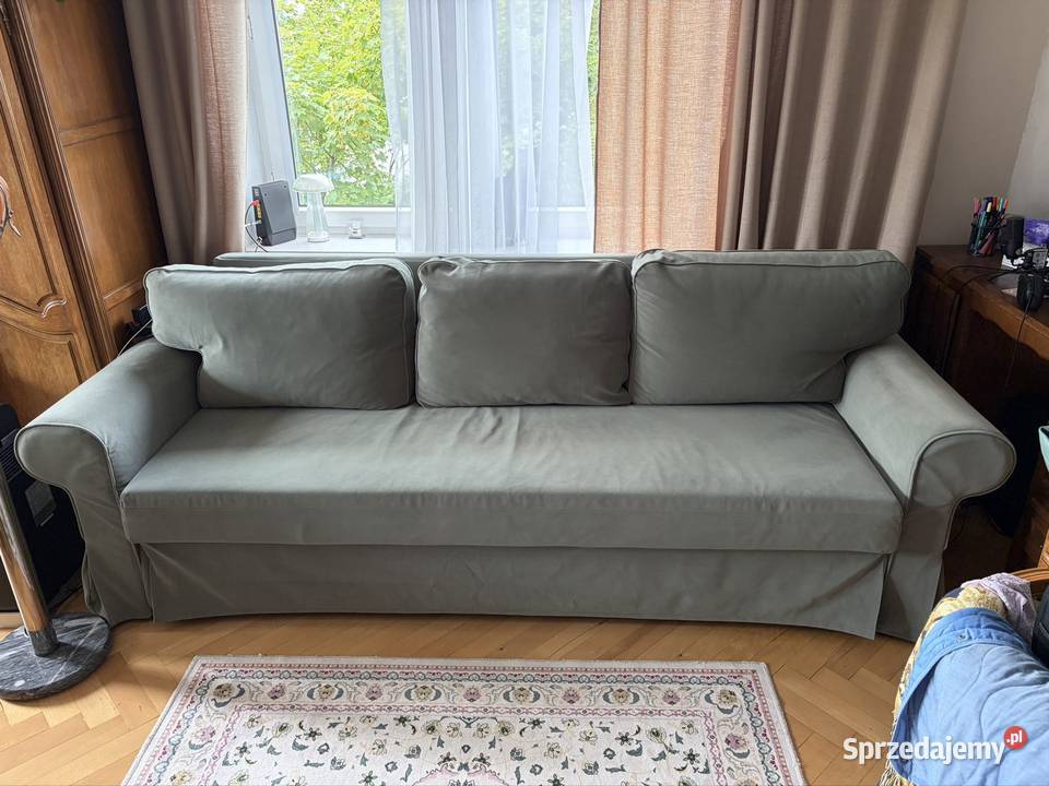kanapa oliwkowa IKEA VRETSTORP
