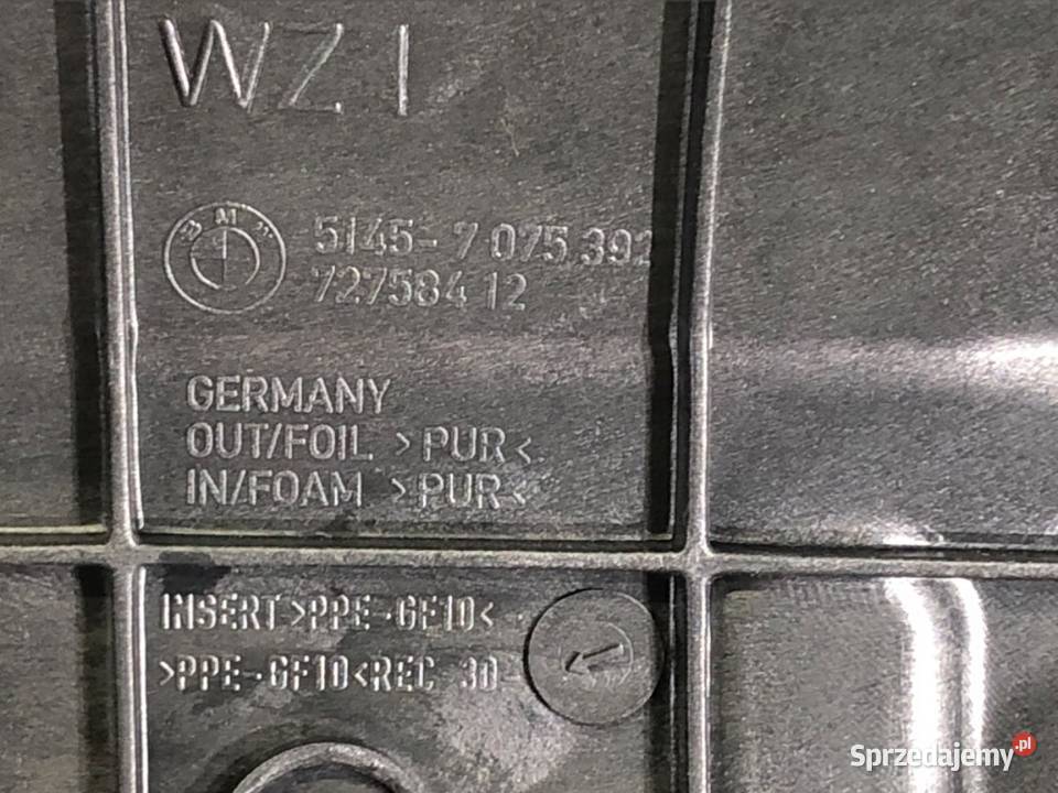 KOKPIT BMW E91 7075392 Kombi 0412 KONSOLA DESKA