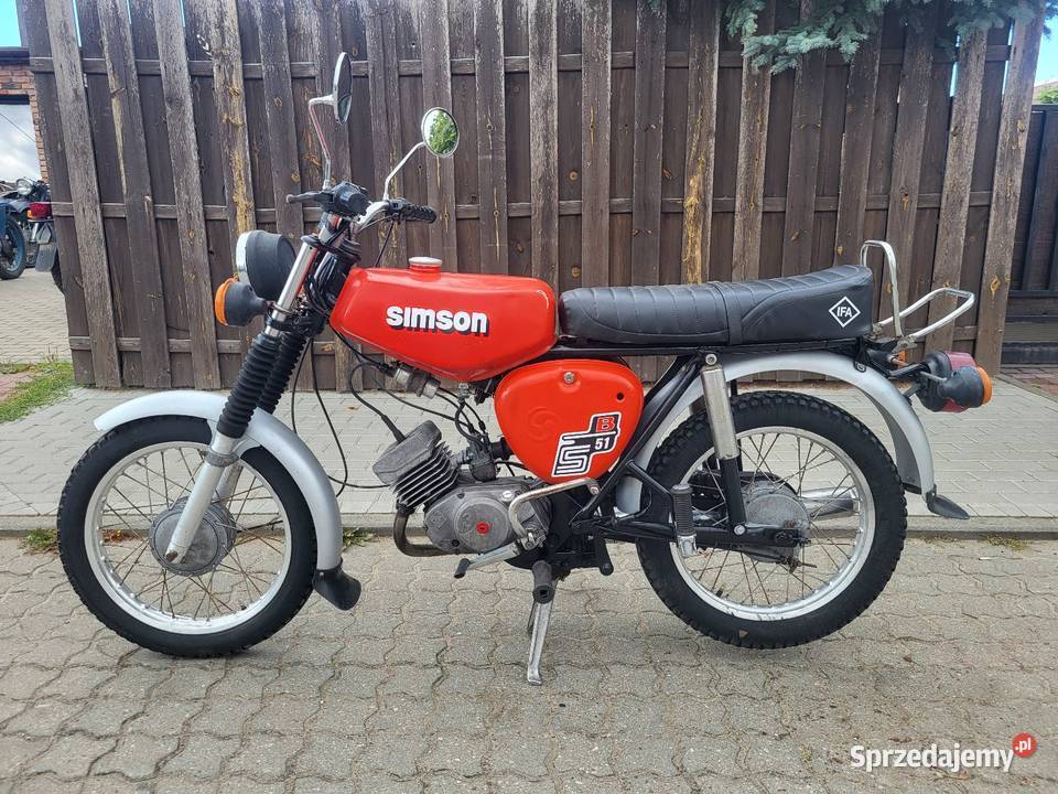 Simson s 51 motorower Simson Mogilno