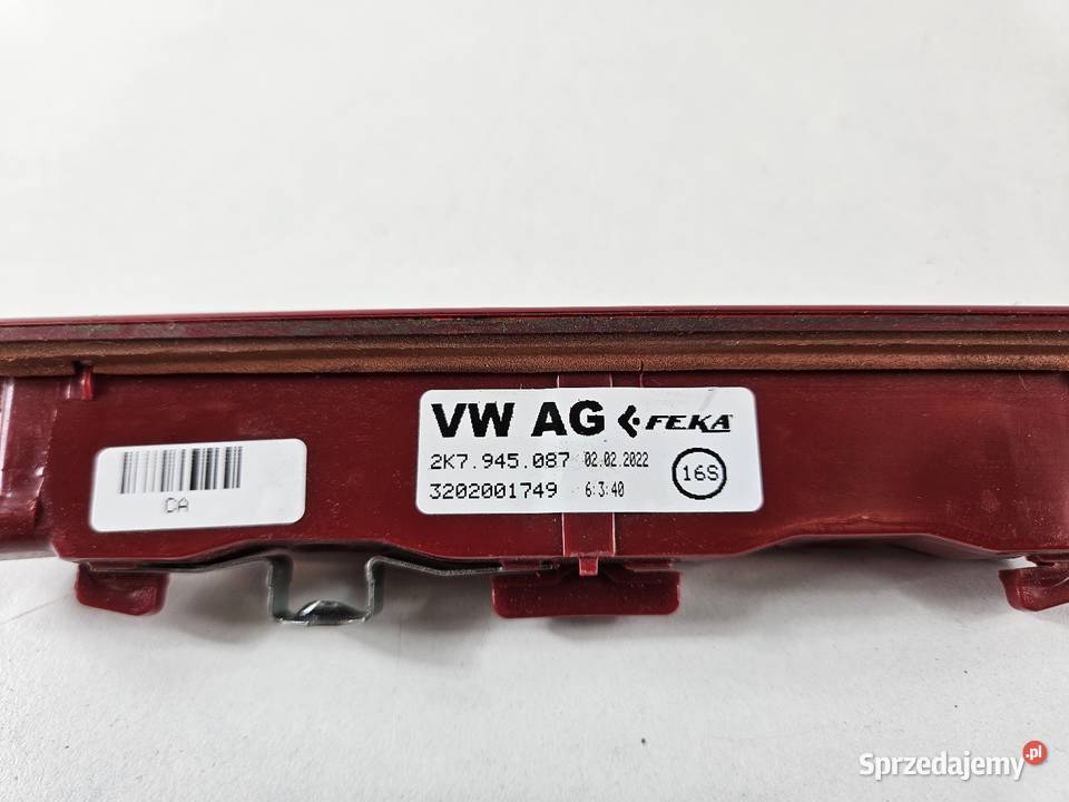 VW CADDY IV 4 ŚWIATŁO STOP TRZECIE 2K7945087