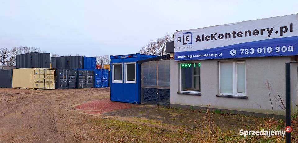 KONTENER MORSKI 20DV NOWY dostępny ręki 6metrowy Wejherowo