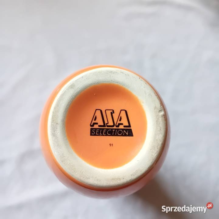 Ceramiczny wazon ASA Selection sygnowany Porcelana i szkło Koźminek