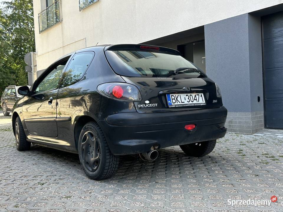 Peugeot 206 14 Benzyna 2002r mazowieckie Ostrów Mazowiecka
