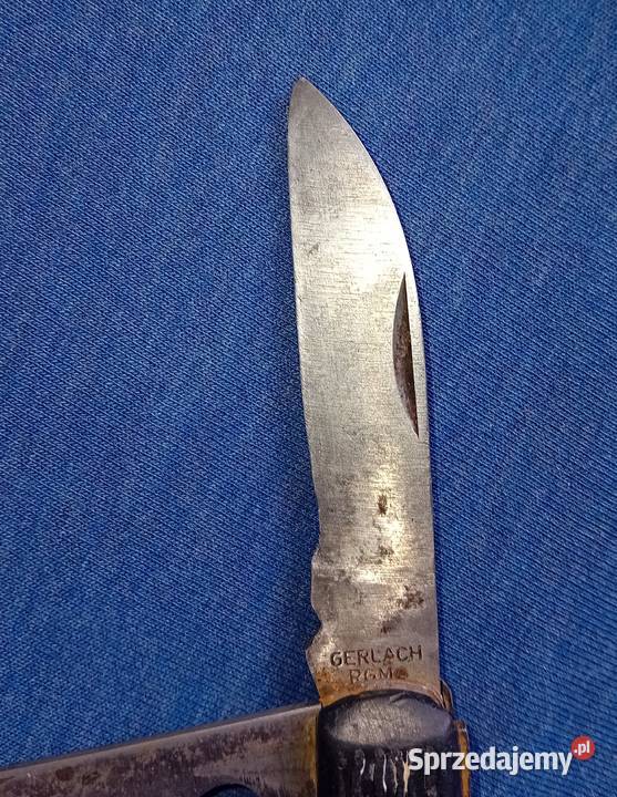 Scyzoryk Gerlach RGMe okładziny bakelitowe PRL Koźminek