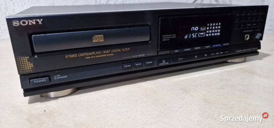 SONY odtwarzacz CD player CDP M49 CDPM49 Międzychód