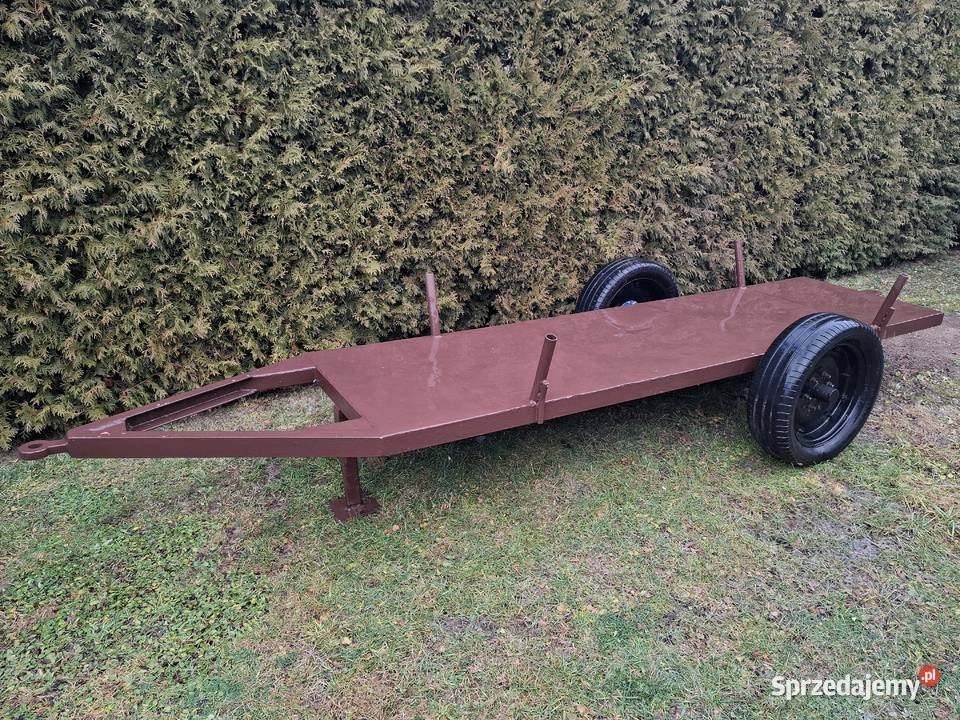 Dwukołówka przyczepka rolnicza solidna Libusza