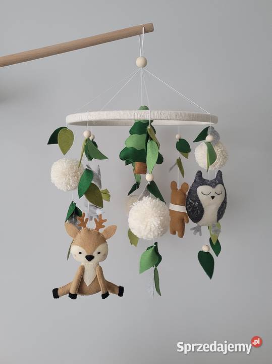 Karuzela do łóżeczka leśne zwierzątka Częstochowa sprzedam