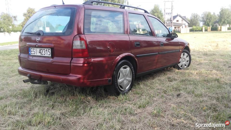 Opel wektra97rDłOpłtStTechDBGazSekwKombi16 welurowa tapicerka Zduńska Wola