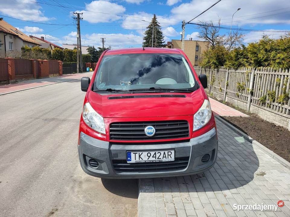 Fiat Scudo 2007 r 201 000 dużym serwisie świętokrzyskie Kielce