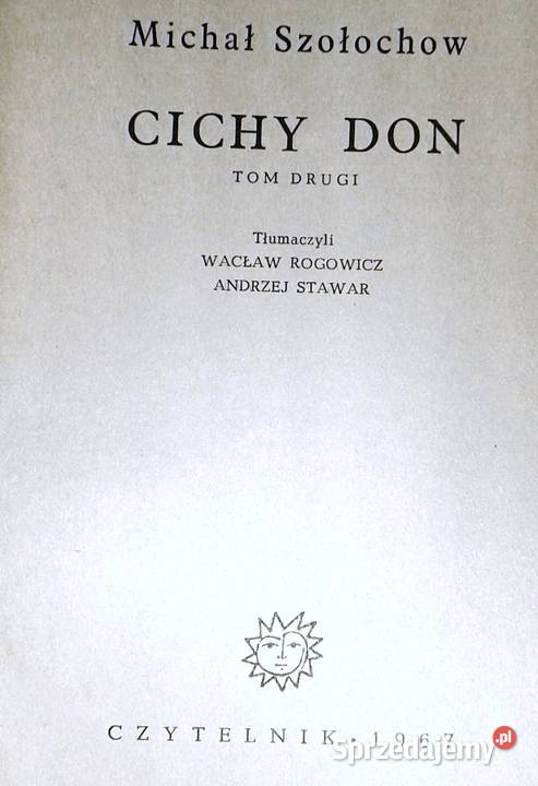 Cichy Don Tomy 123 Michał Szołochow Chełm