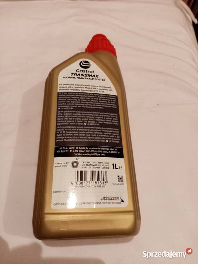 Olej Przekładniowy Castrol Transmax 75W90 1L łódzkie Łódź