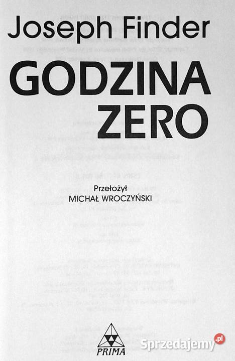 Godzina Zero Joseph Finder Chełm