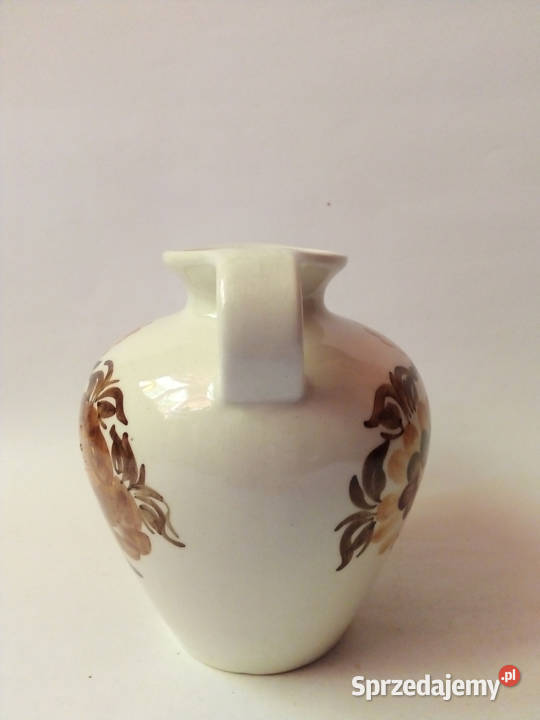 wazon amfora fajans Koło vintage PRL Częstochowa