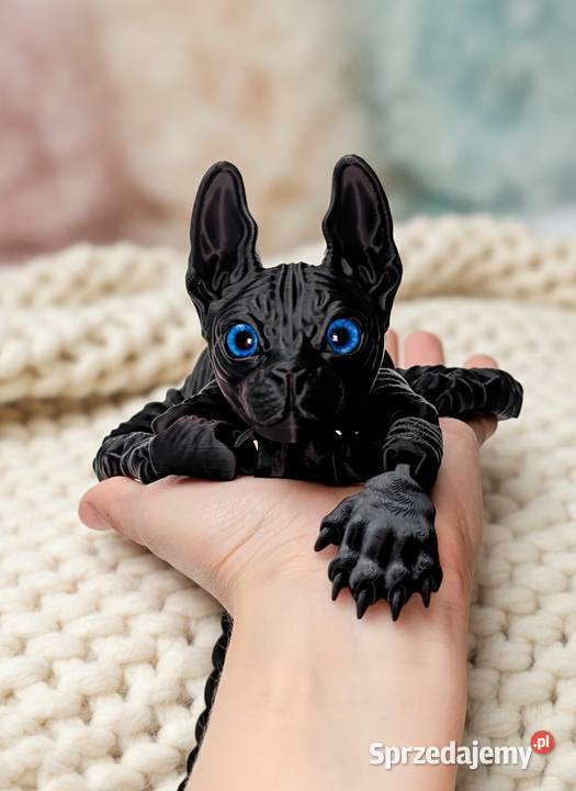 Ruchoma przegubowa figurka Kot sfinks sprzedam