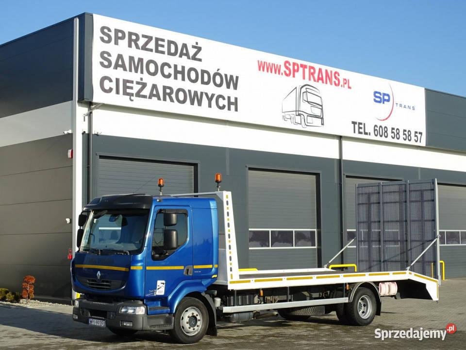 Renault MIDLUM 240 DXI Laweta Pomoc Drogowa komputer pokładowy mazowieckie Kopana