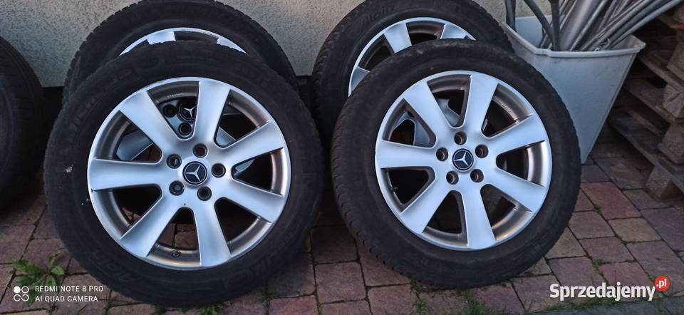 Felgi Barbet Mercedes 17 Vito w638 opony zimowe Pabianice