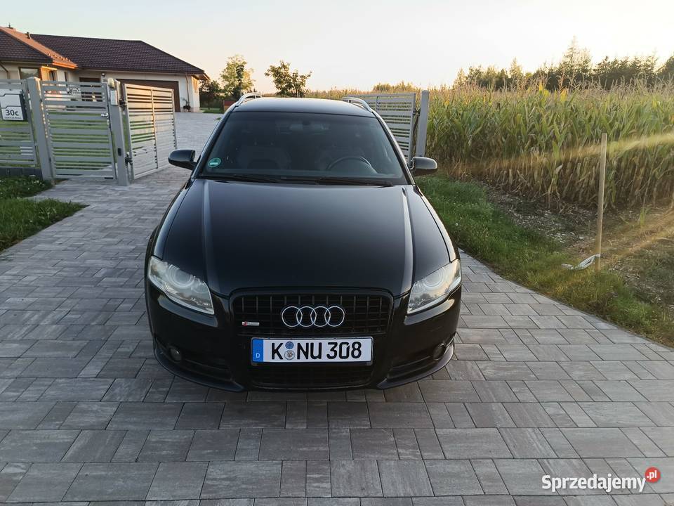 Audi A4 B7 20 TDI SLINE 2007 Xenon Bose ładne lubelskie Zamość sprzedam