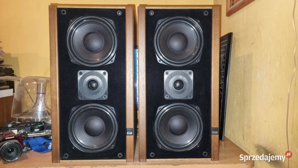 Znakomite audiofilskie kolumny ELAC ELR 65 Elektronika