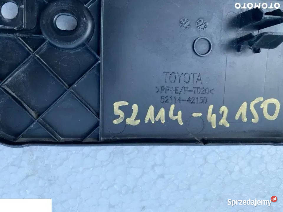 Toyota Rav4 Podstawa Pod Tablice 52114 42150 Kozubszczyzna Sprzedajemy pl