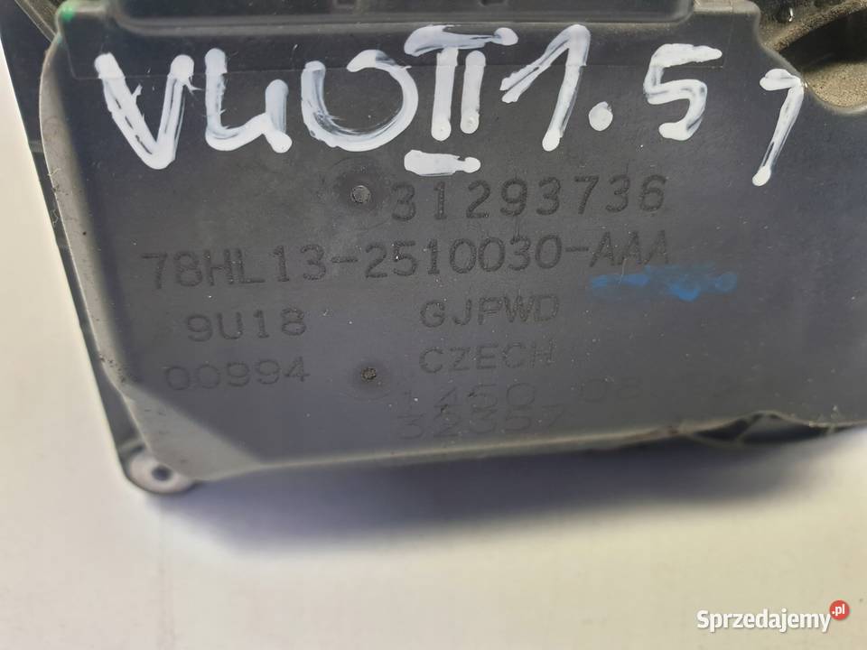 PRZEPUSTNICA Volvo V40 II 15 T turbo 31293736 Chełm