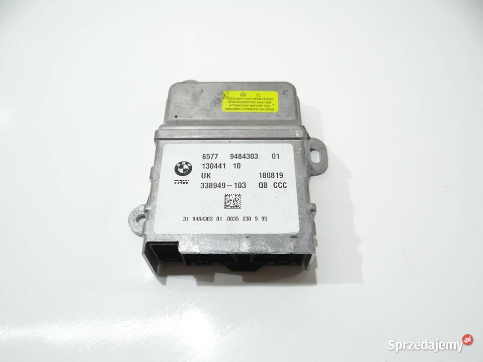 MODUŁ STEROWNIK PODUSZEK POWIETRZNYCH BMW X1 F48