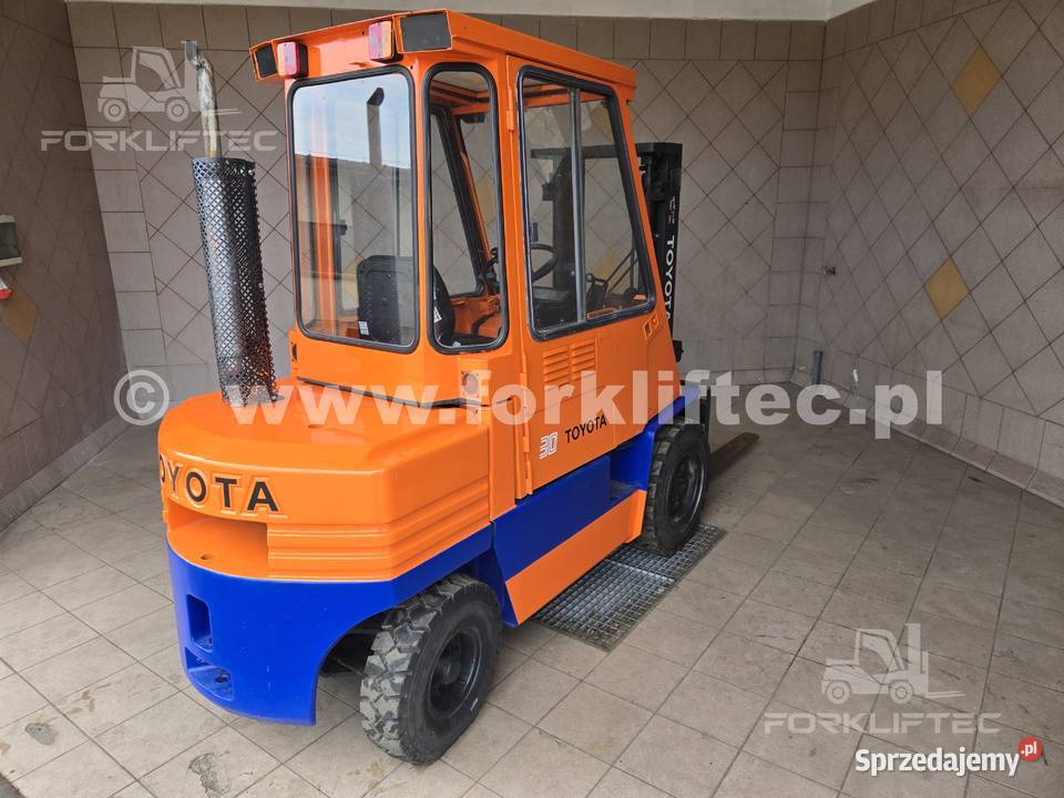 Wózek widłowy TOYOTA 5FD30 wolny skok kabina Lędziny