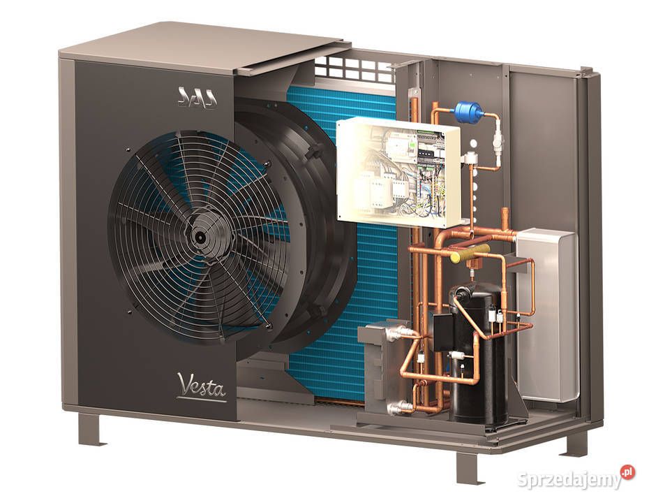 SAS POMPA CIEPŁA POWIETRZEWODA O MOCY 12 kW Golub-Dobrzyń