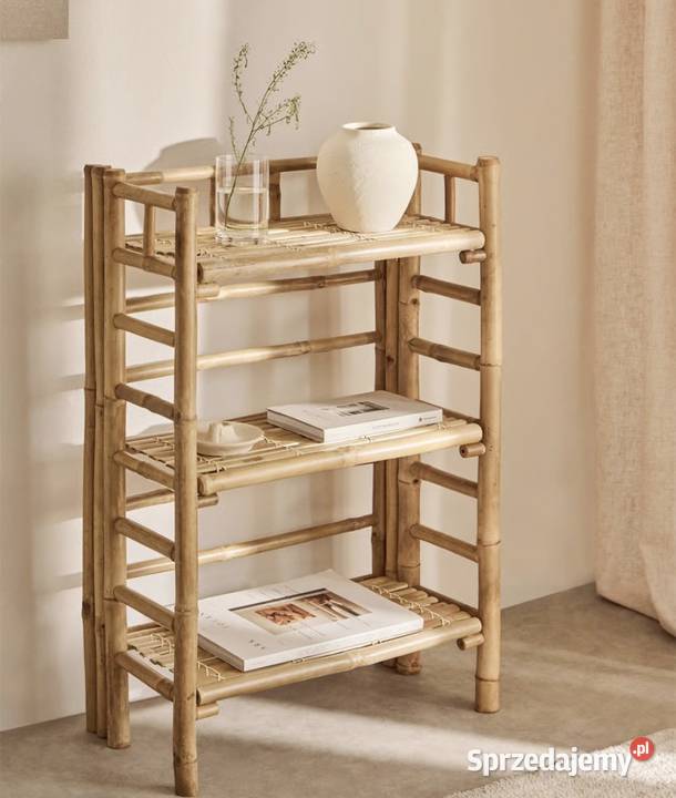 Półki bambusowe Regał Warszawa