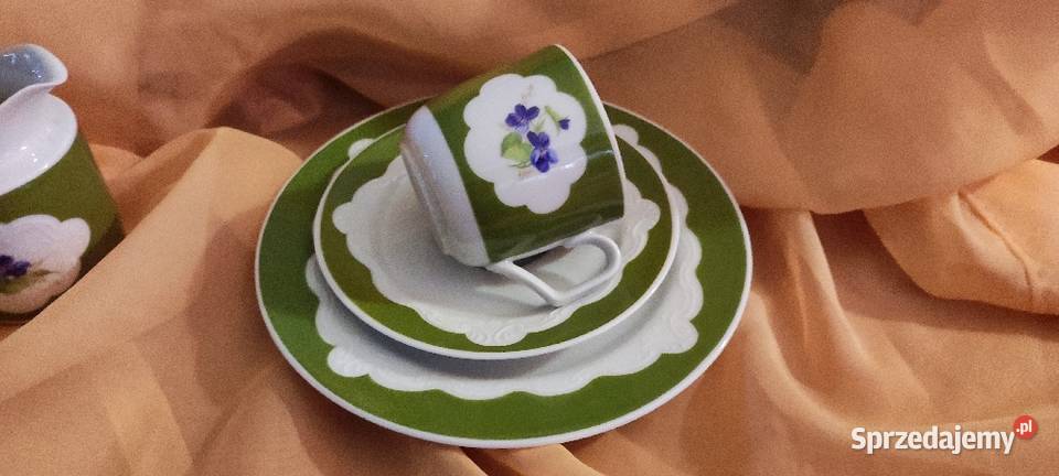 Zestaw śniadaniowy porcelana Scherzer Bavaria dolnośląskie Wrocław