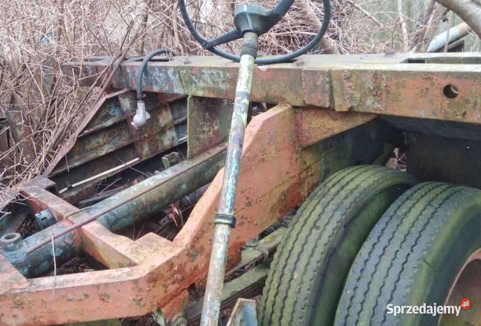 Dłużyca przyczepa do ciężkich ładunków uszkodzony lubelskie Kraśnik