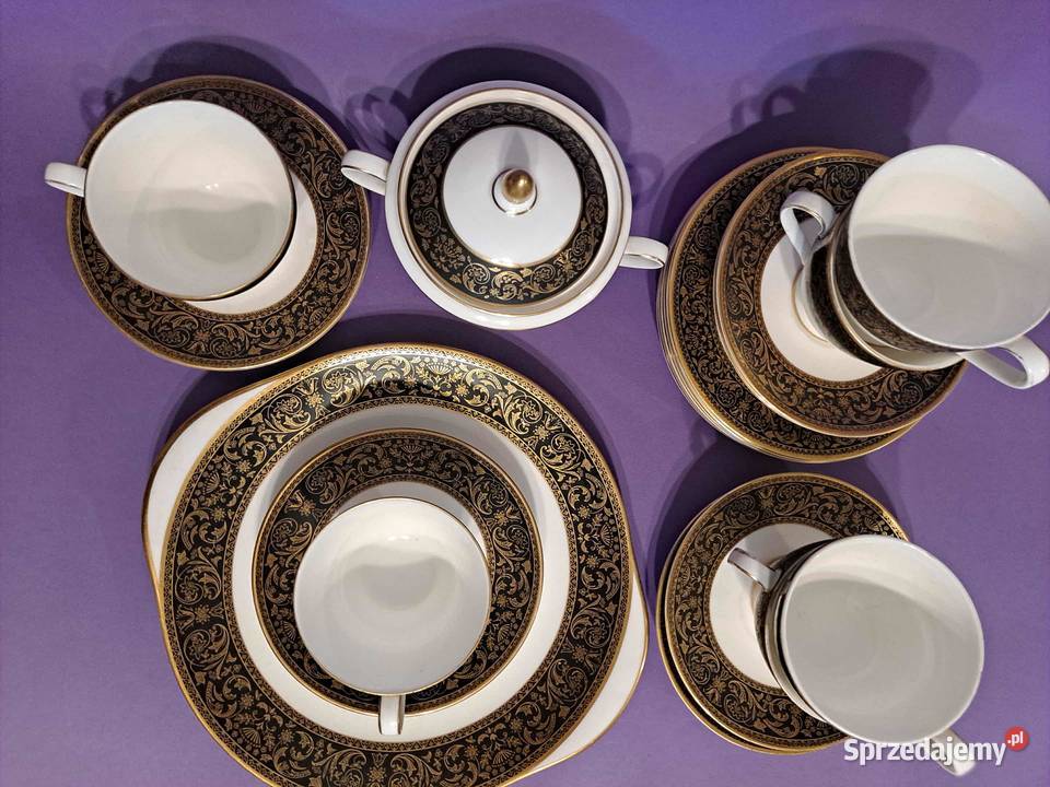 MINTON Bone China Grandee kawowo deserowy lata70 małopolskie Kraków