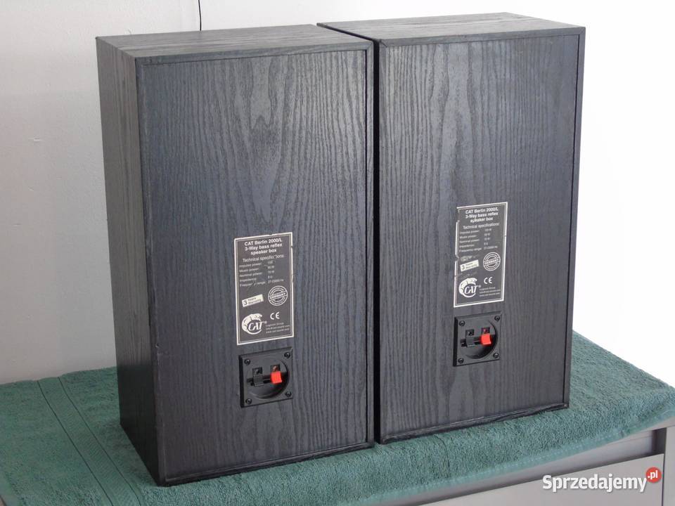 Kolumny Cat Berlin 2 x 150 wat 8 ohm DOSTAWA Jasło