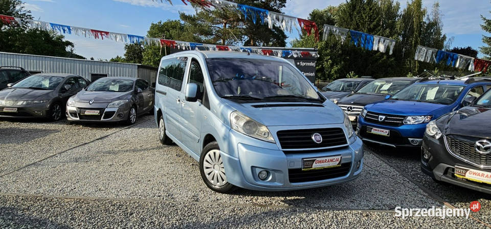 Fiat Scudo LONG20HDI 120PanoramaWelur elektryczne lusterka Świdnica