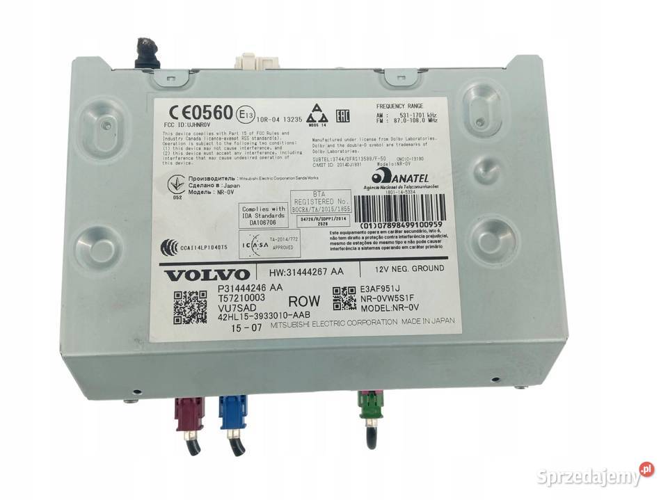 RADIO OTWARZACZ NAVI P31444246AA Volvo XC 90 II Rok produkcji 2015 sprzedam