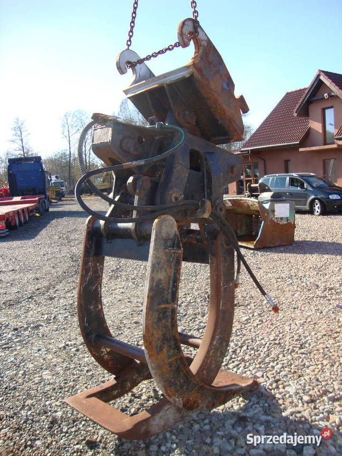 chwytak do drewna kłód bali chwytak leśny Leśnictwo