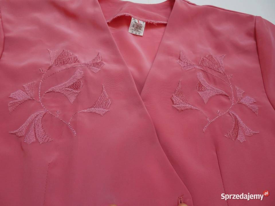 Koszula żakiecik dwurzędowy 42 44 angielska Rozmiar 42(XL) Bluzki i koszule