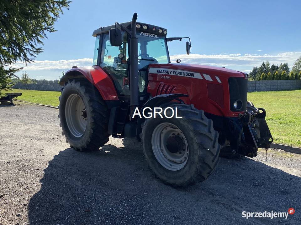 MASSEY 7495 DYNA VT 2007r Massey Ferguson Biała