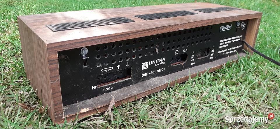 Unitra Diora DSP 301 Duet amplituner radio tuner kujawsko-pomorskie Tuszkowo