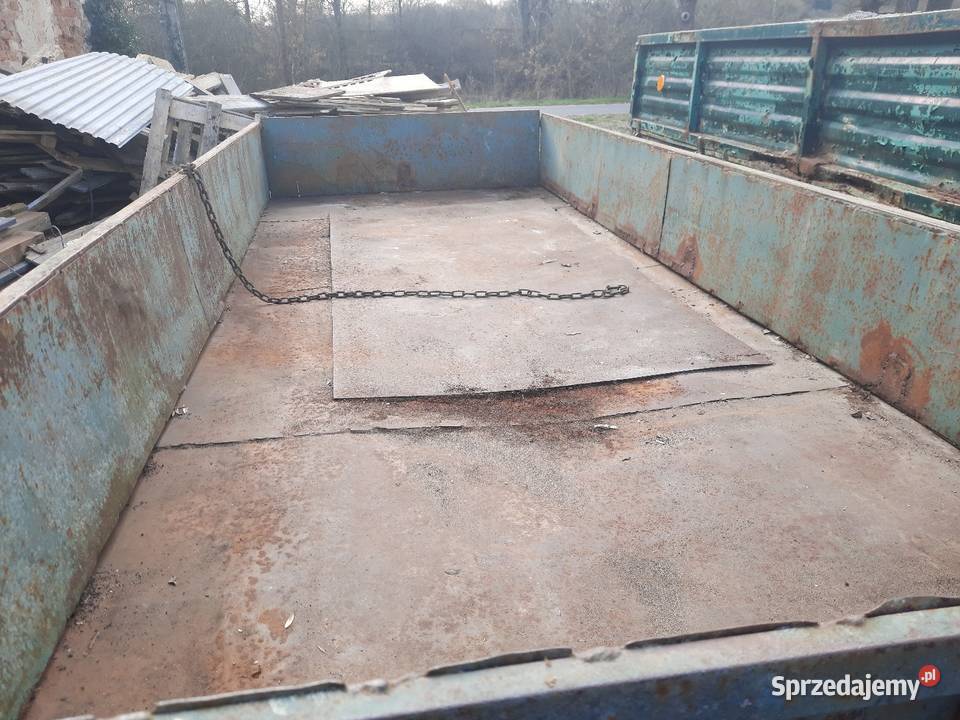 Sprzedam przyczepkę sam bez papierów 880286461 Przyczepy rolnicze Głogów sprzedam