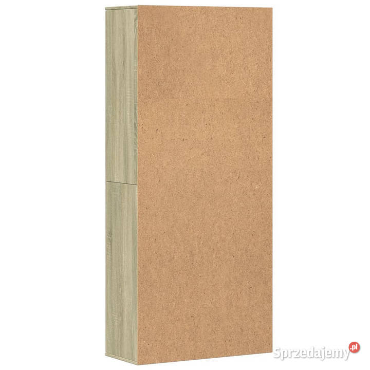 Wysoka szafka dąb sonoma 80x35x180 materiał