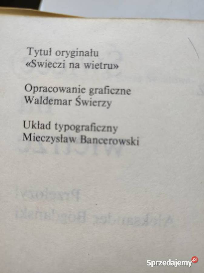 Świece na wietrze Grigorij Kanowicz