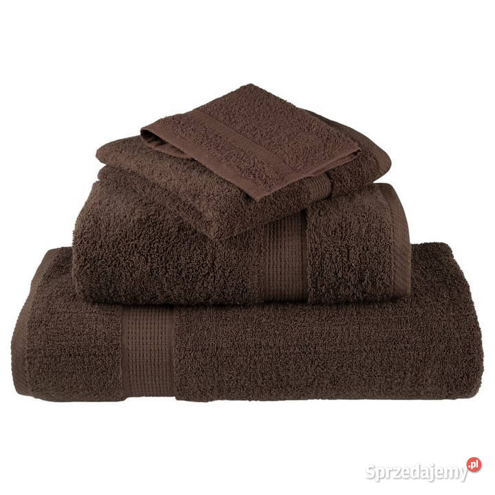 Ręczniki premium SOLUND 10 brązowe 50x100 Warszawa