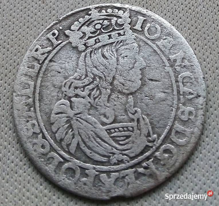 POLSKA6 GROSZY1662 r SREBRO AT JAN KAZIMIERZ Kolekcje Legionowo sprzedam